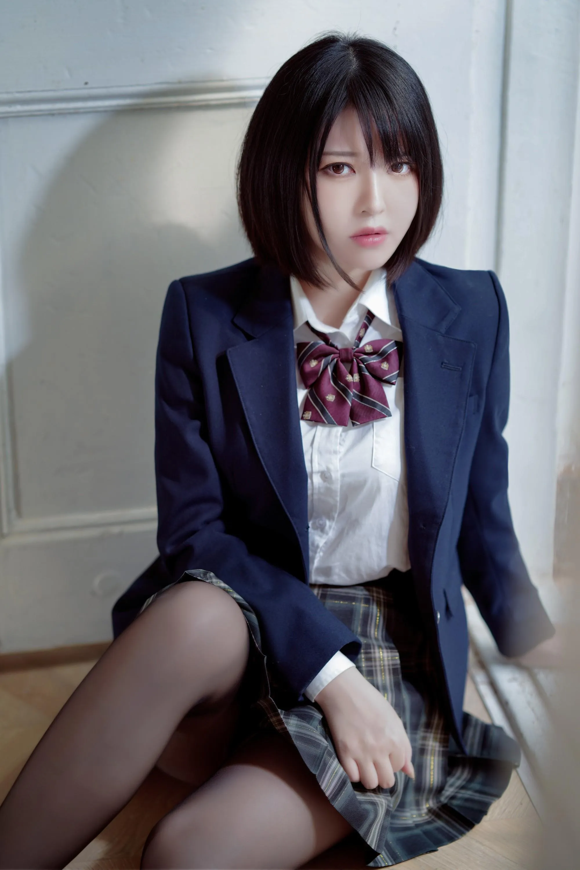 半半子 – NO.46 彼女の制服姿が好き [54P]插图1